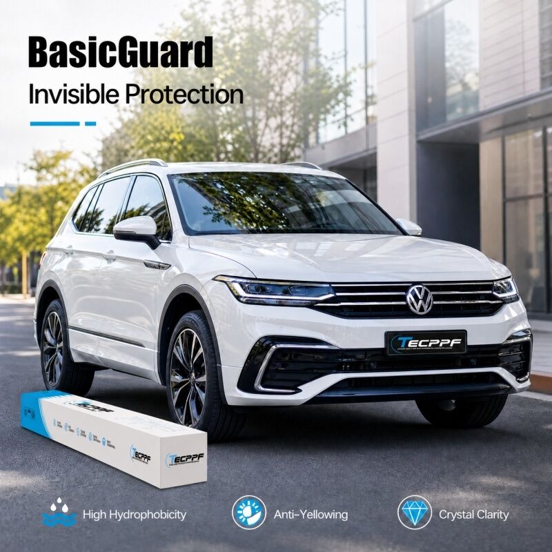TB175 8.5 Mil Clear Gloss Paint Protection Film Car Paint Protection BasicGuard Series